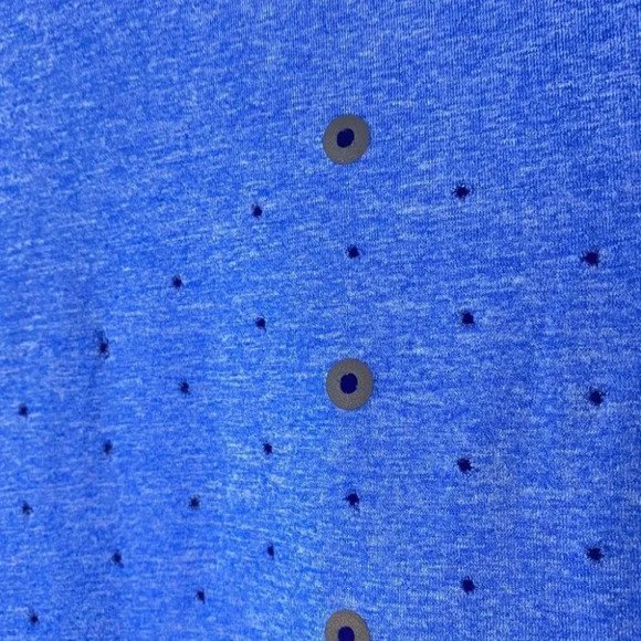 New Balance Adaptive Comp  LS Tee Blue - Picture 7 of 9